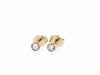 BEZEL STUDS (0.10CTW) Earrings Mydiamond 14K YELLOW GOLD