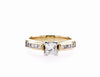 Classic Princess Engagement Ring (0.85Ctw) - mydiamond.ca