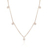 Dangling Round Diamond Necklace (0.40Ctw) - mydiamond.ca