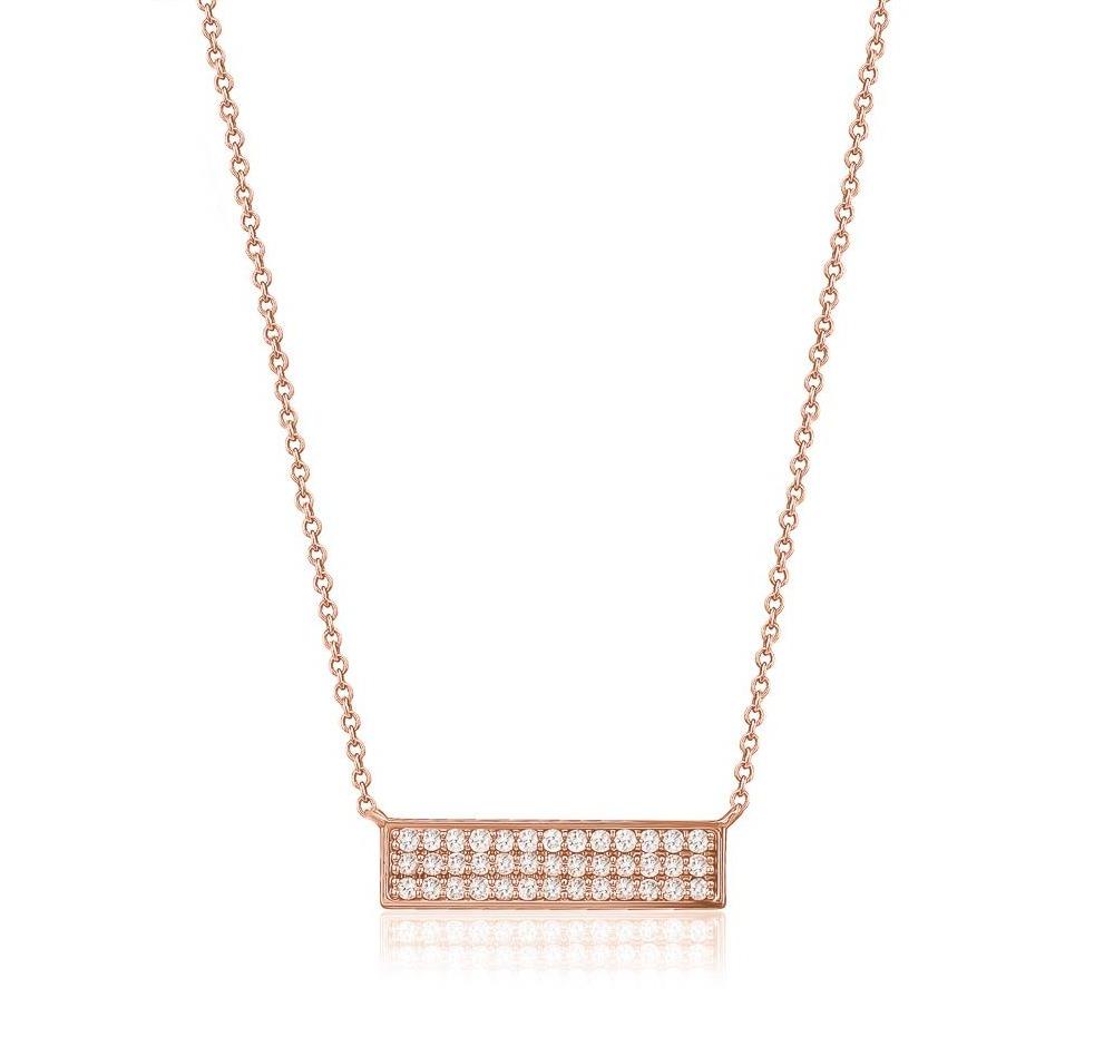 Diamond Bar Necklace (0.32Ctw) - mydiamond.ca