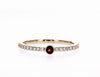 Garnet Stackable Ring (0.21Ctw) - mydiamond.ca