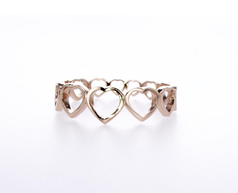 Heart Band Ring - mydiamond.ca