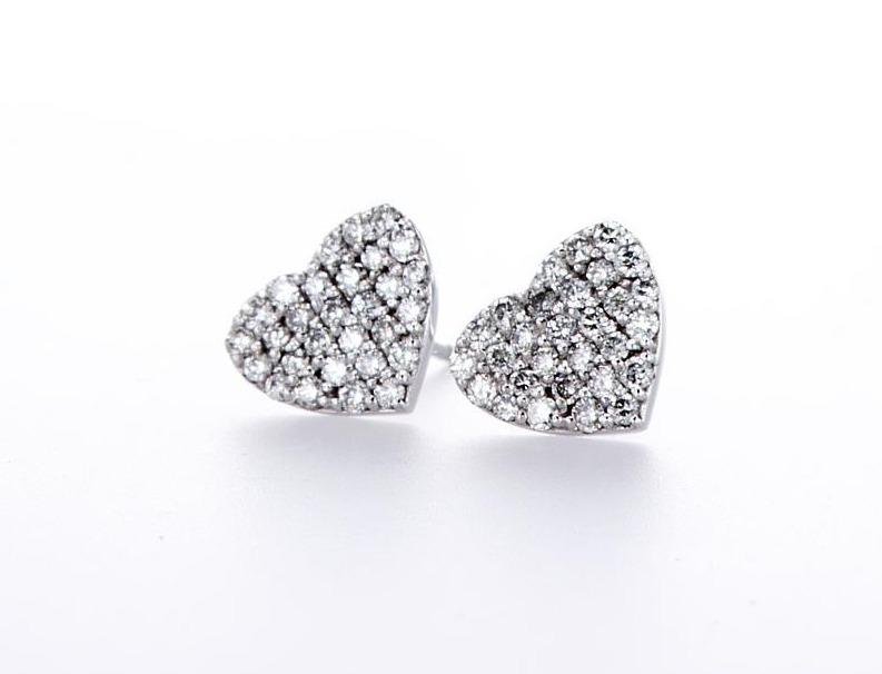 Heart Diamond Earring (0.28Ctw) - mydiamond.ca