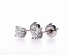18K Lab Created Diamond Stud Earrings (1.00ctw)