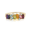 Multi Color Gemstone Ring - mydiamond.ca
