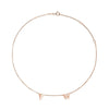 Necklace with Letters - Center Necklace Mydiamond 14K Rose Gold 2