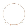Necklace with Letters - Center Necklace Mydiamond 14K Rose Gold 4