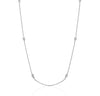 Pear By The Yard (0.30CTW) Necklace Mydiamond 14K WHITE GOLD