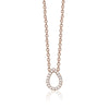 Pear Frame Diamond Necklace - mydiamond.ca