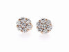Rose Cluster Earring (0.93Ctw) - mydiamond.ca