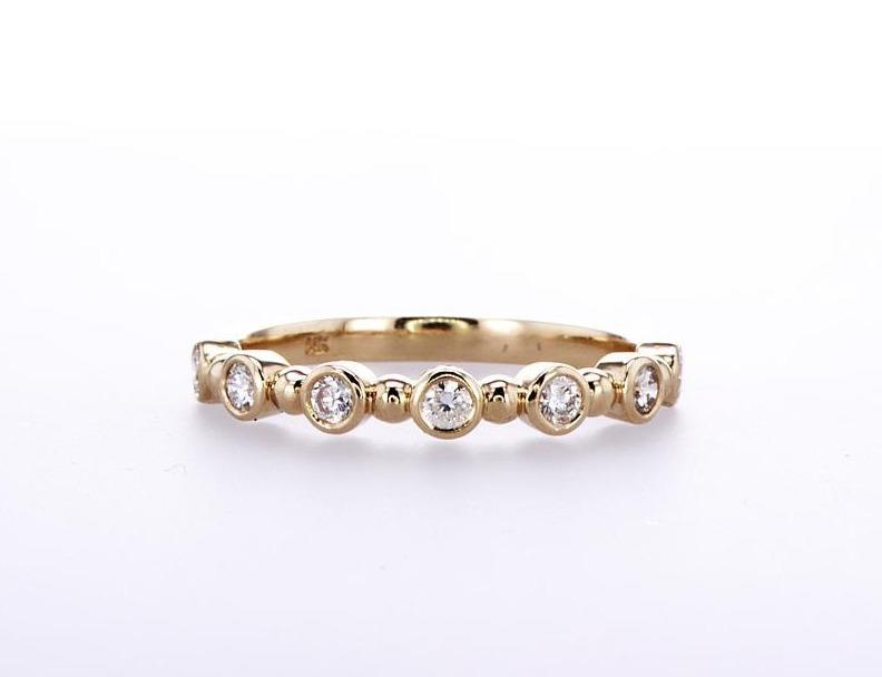 SARAH DIAMOND RING (0.25CTW) Rings Mydiamond 14K Yellow Gold 3.5