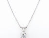 SOLITAIRE DIAMOND PENDANT (0.30CTW) Necklace Mydiamond 14K WHITE GOLD