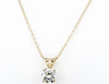 SOLITAIRE DIAMOND PENDANT (0.50CTW) Necklace Mydiamond 14K YELLOW GOLD