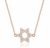 STAR OF DAVID (0.23CTW) Necklace Mydiamond 14K ROSE GOLD