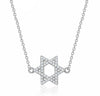 STAR OF DAVID (0.23CTW) Necklace Mydiamond 14K WHITE GOLD