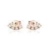 Steps Diamond Earrings (0.20CTW) Earrings Mydiamond 14K ROSE GOLD