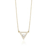 Triangle Diamond Necklace (0.27CTW) Necklace Mydiamond 14K YELLOW GOLD