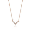 VICTORIA PENDANT (0.35CTW) Necklace Mydiamond 14K ROSE GOLD